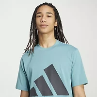 adidas Mens Crew Neck Short Sleeve Graphic T-Shirt