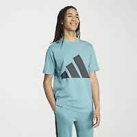 adidas Mens Crew Neck Short Sleeve Graphic T-Shirt