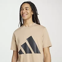 adidas Mens Crew Neck Short Sleeve Regular Fit Graphic T-Shirt