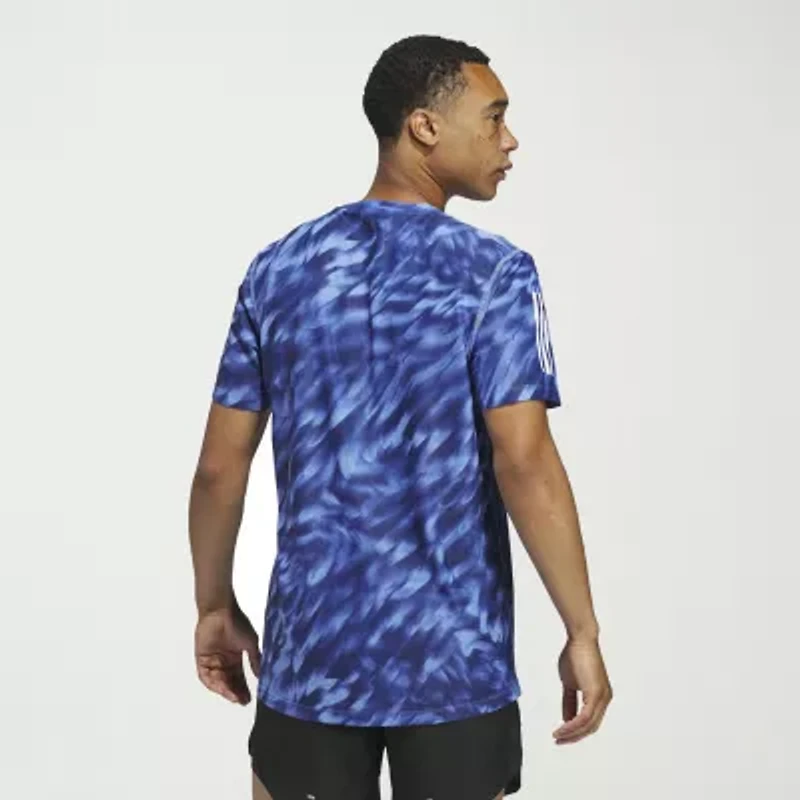 adidas Mens Crew Neck Short Sleeve Active T-Shirt