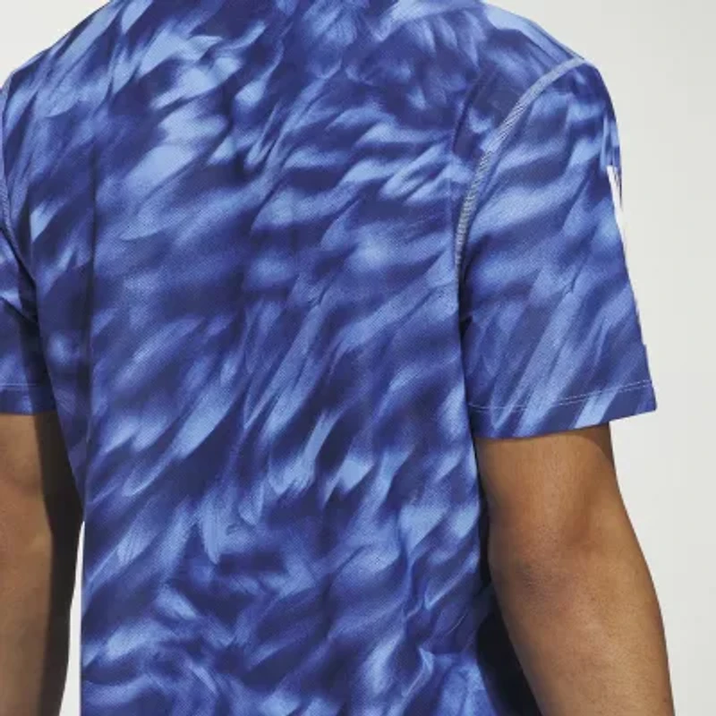 adidas Mens Crew Neck Short Sleeve Active T-Shirt