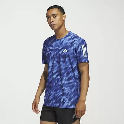 adidas Mens Crew Neck Short Sleeve Active T-Shirt