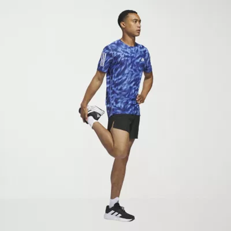 adidas Mens Crew Neck Short Sleeve Active T-Shirt