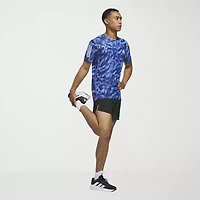 adidas Mens Crew Neck Short Sleeve Active T-Shirt