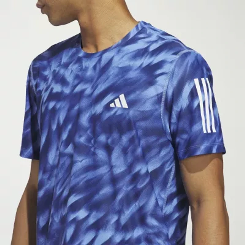 adidas Mens Crew Neck Short Sleeve Active T-Shirt
