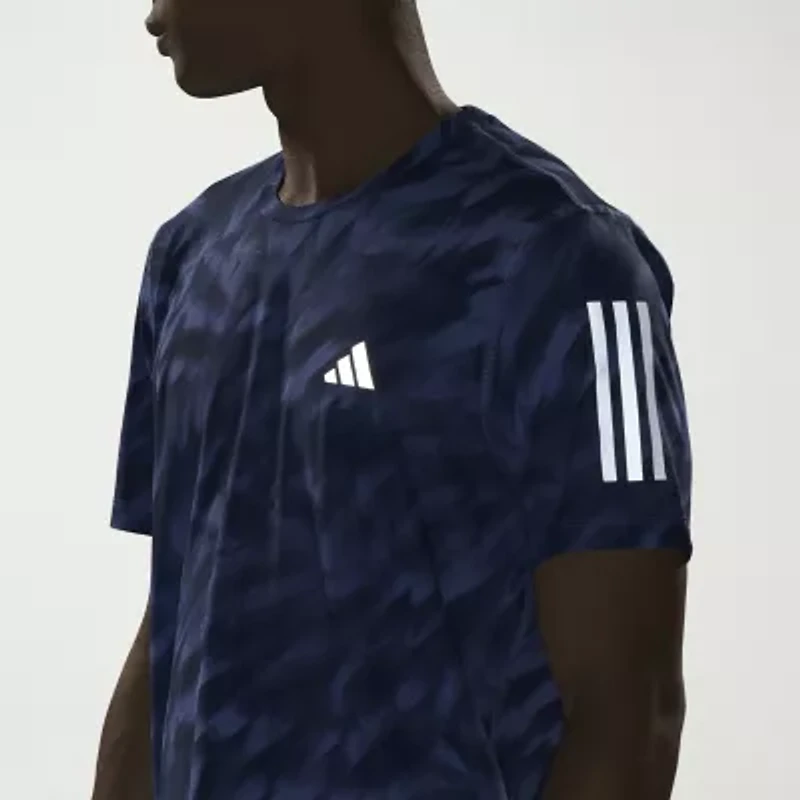 adidas Mens Crew Neck Short Sleeve Active T-Shirt