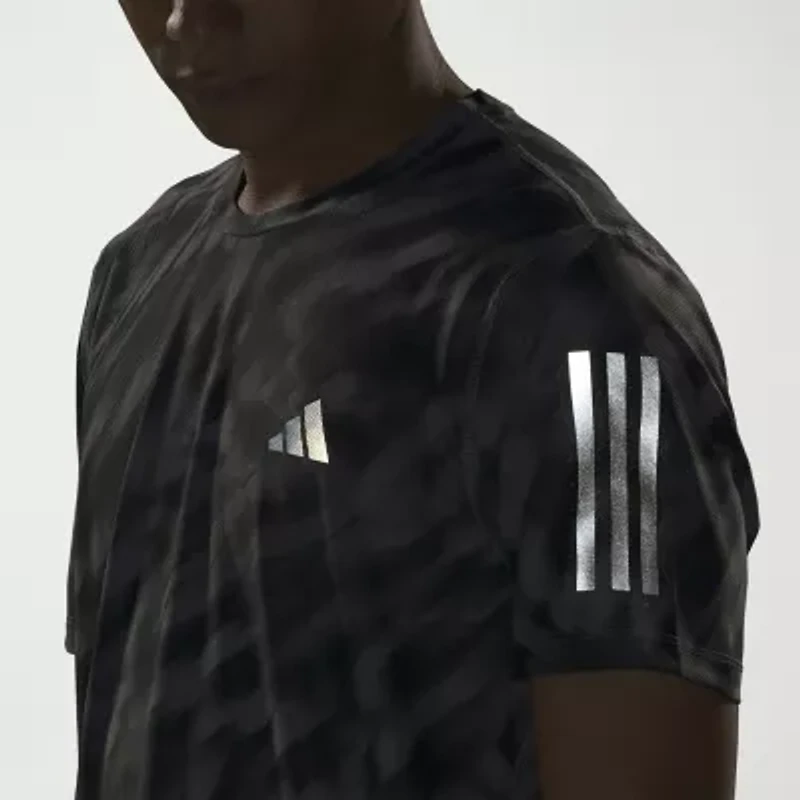 adidas Mens Crew Neck Short Sleeve Active T-Shirt