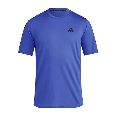 adidas Mens Crew Neck Short Sleeve Regular Fit Graphic T-Shirt