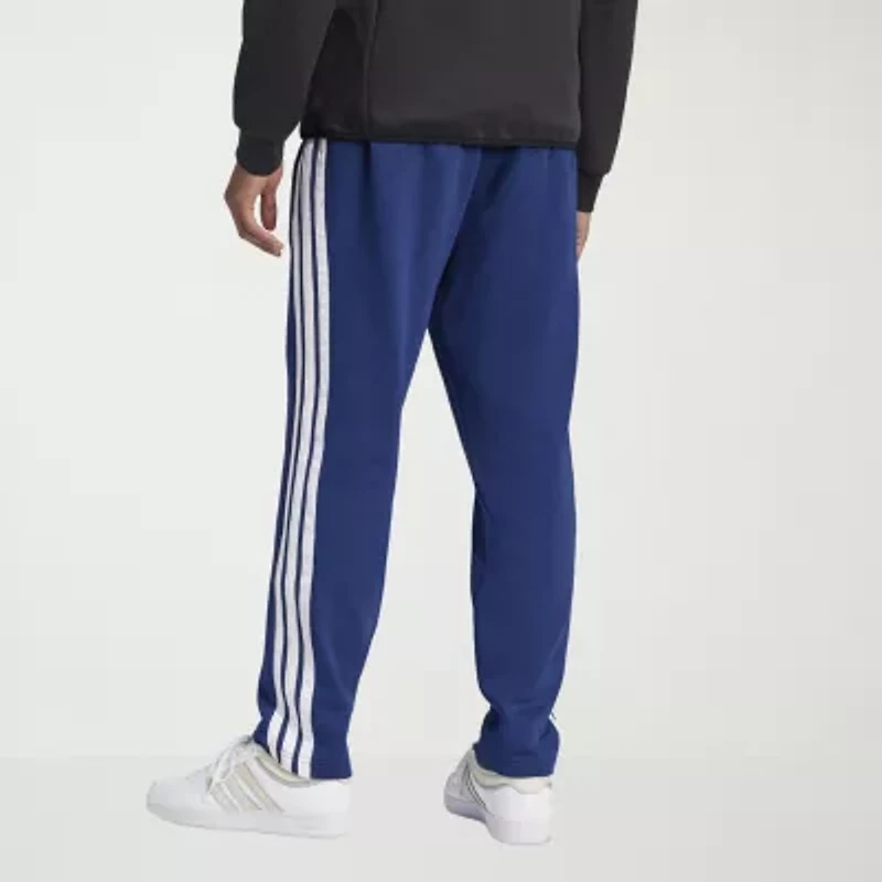 adidas 3 Stripe Mens Regular Fit Big and Tall Fleece Sweatpant