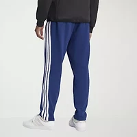 adidas 3 Stripe Mens Regular Fit Big and Tall Fleece Sweatpant