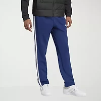 adidas 3 Stripe Mens Regular Fit Big and Tall Fleece Sweatpant