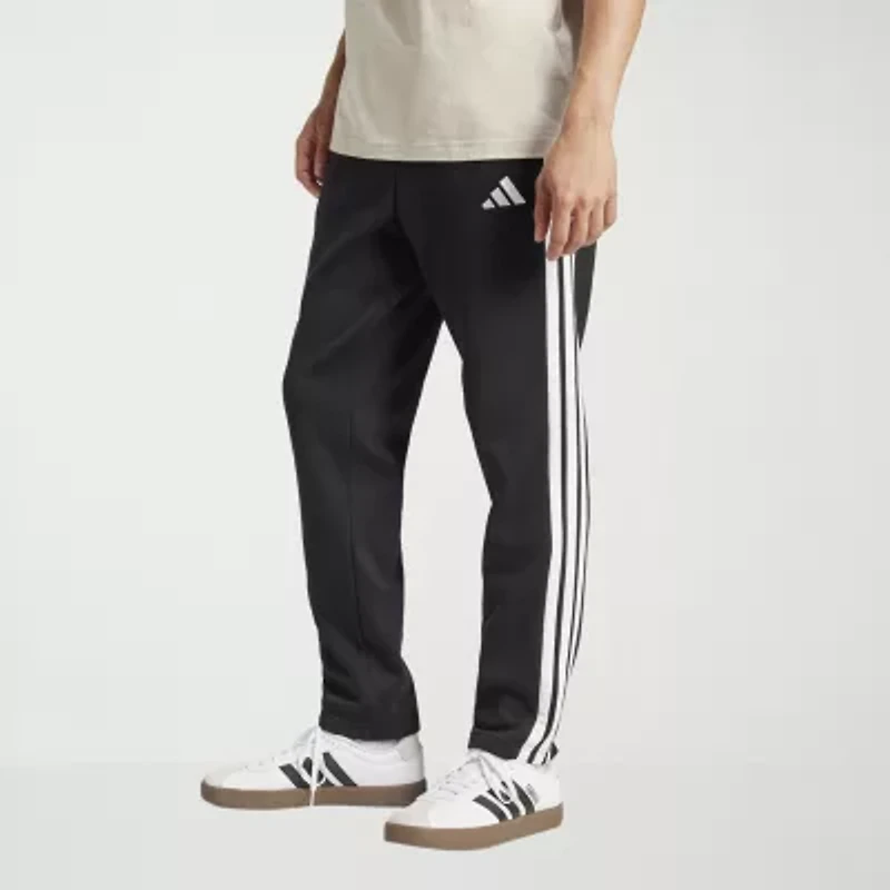 adidas Essential 3-Stripe Mens Regular Fit Big and Tall Fleece Sweatpant