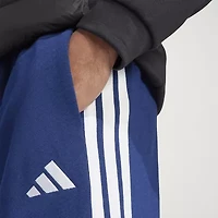 adidas 3 Stripe Mens Regular Fit Big and Tall Fleece Sweatpant