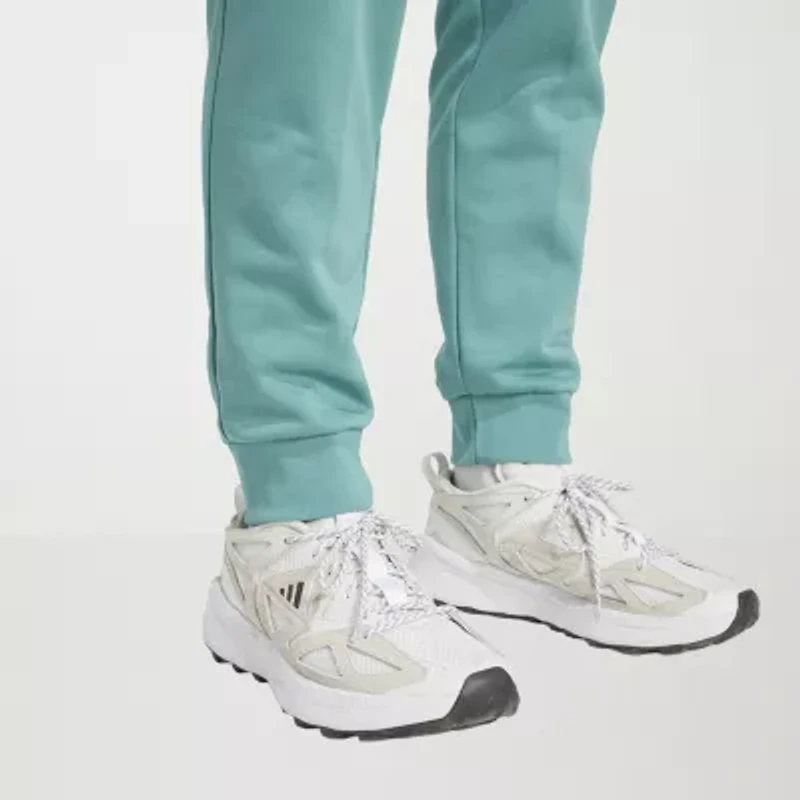 adidas Feel Cozy Fleece Mens Cuffed Mid Rise Big and Tall Active Cargo Pant