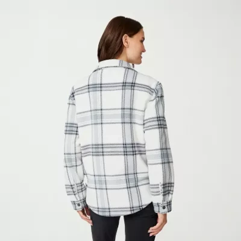 Free Country Womens Fleece Easy-on + Easy-off Lightweight Jacket