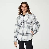 Free Country Womens Fleece Easy-on + Easy-off Lightweight Jacket