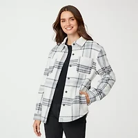 Free Country Womens Fleece Easy-on + Easy-off Lightweight Jacket