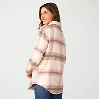 Free Country Womens Easy-on + Easy-off Lightweight Shirt Jacket