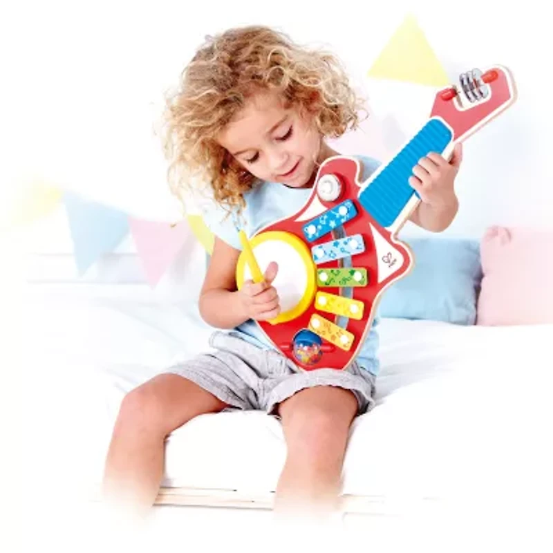 Hape Wooden 6-In-1 Musical Instrument