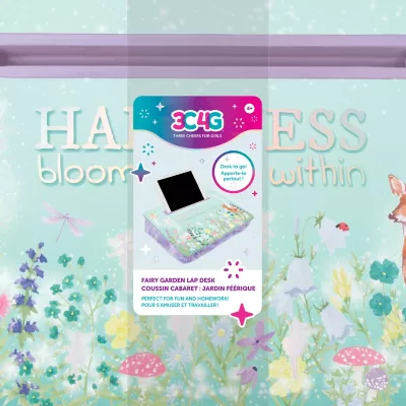 Make It Real Fairy Garden Lap Desk