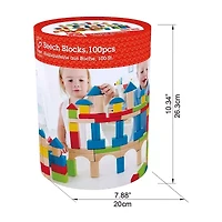 Hape 100-pc. Building Blocks