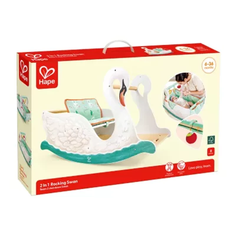 Hape Rocking Swan Ride-On Car
