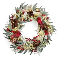 Martha Stewart Cardinal Wreath