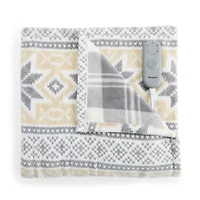 Beautyrest Ultra-Soft Plush Reversible Heated Throw