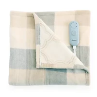 Beautyrest Ultra-Soft Plush Reversible Electric Throw