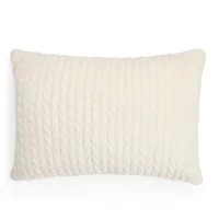Fieldcrest Faux Mink 14x20 Lumbar Pillow