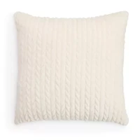 Fieldcrest Faux Mink 20x20 Square Throw Pillow
