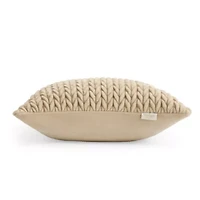 Fieldcrest Faux Mink Square Throw Pillow