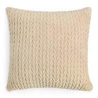 Fieldcrest Faux Mink Square Throw Pillow
