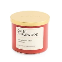 Distant Lands Crisp Applewood 3-Wick Scented Jar Candle