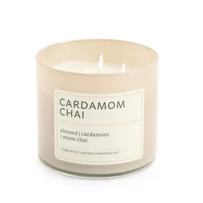 Distant Lands Cardamom Chai 3-Wick Scented Jar Candle