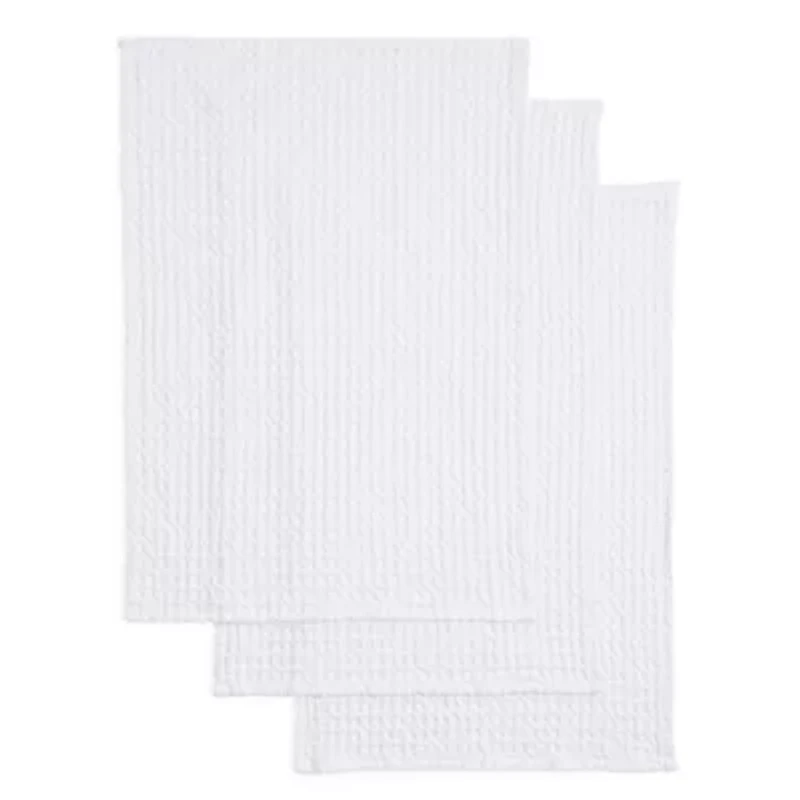 Homewear Waffle 3-pc Kitchen Towel Set