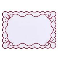 Homewear Embroidered Bow 4-pc. Placemat