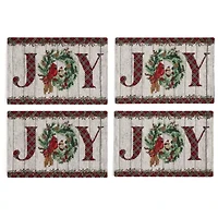 Homewear Joy 4-pc. Placemat