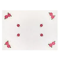 Homewear Oxford Poinsettia Tablecloth