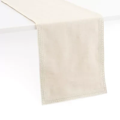 Homewear Jute Embroidered Table Runner