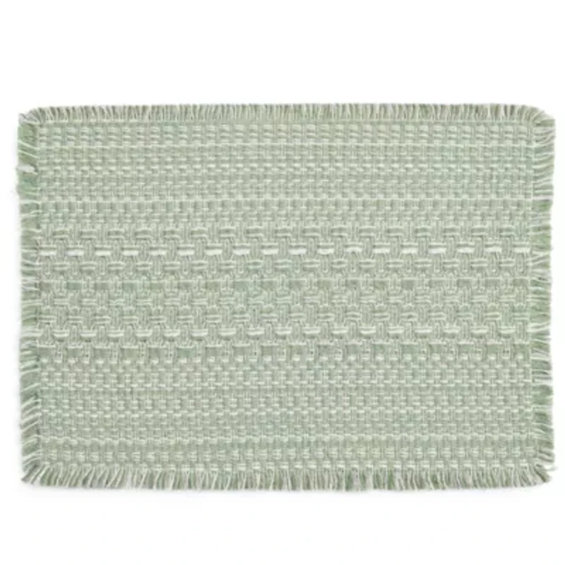 Homewear Haisley 4-pc. Placemat with Fringe