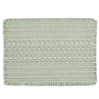 Homewear Haisley 4-pc. Placemat with Fringe