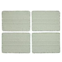 Homewear Haisley 4-pc. Placemat with Fringe