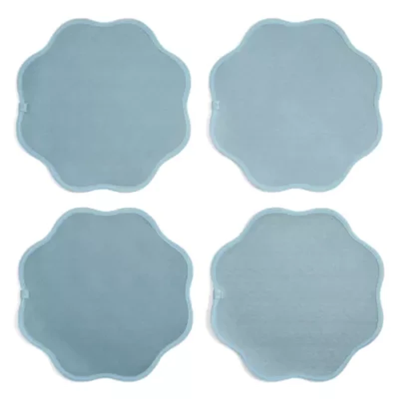 Homewear Sanibel Scallop Edge 4-pc. Placemat