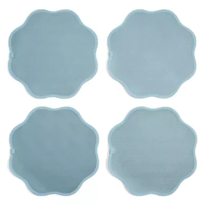 Homewear Sanibel Scallop Edge 4-pc. Placemat