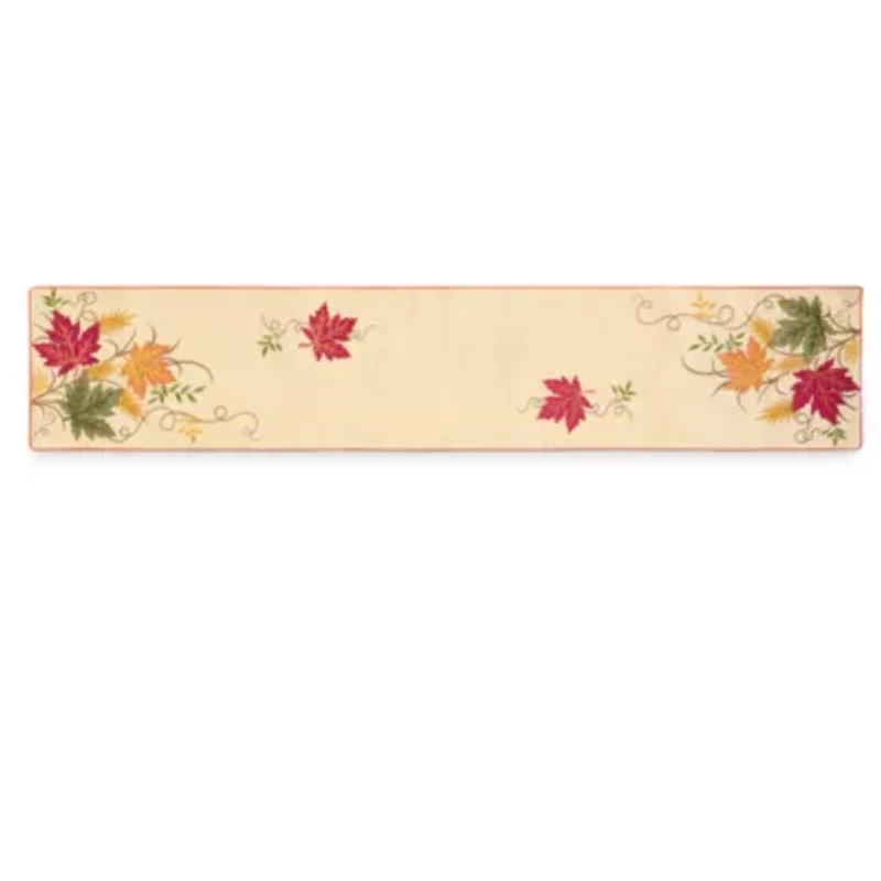 Homewear Leaf Foliage Table Runner