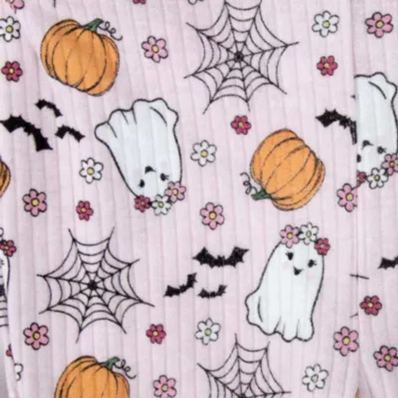Baby Essentials Halloween Girls 3-pc. Clothing Set