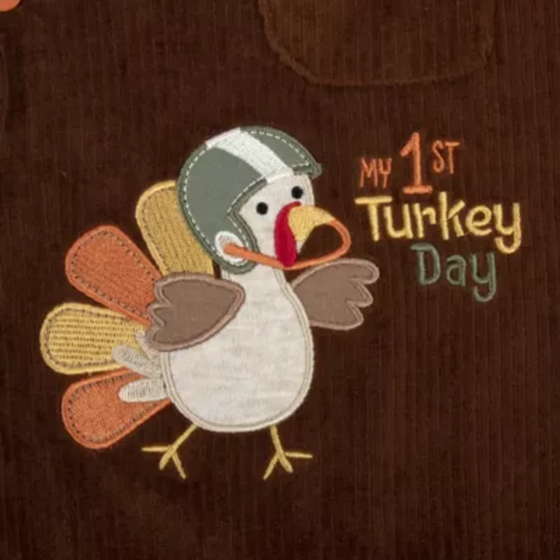 Baby Essentials First Thanksgiving Boys 2-pc. Clothing Set