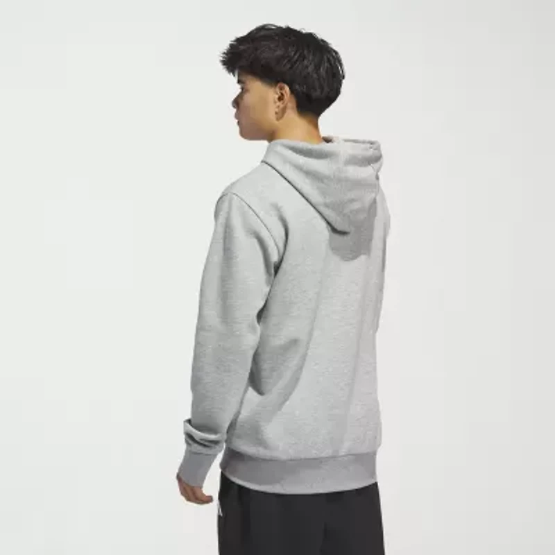 adidas Mens Long Sleeve Fleece Active Hoodie