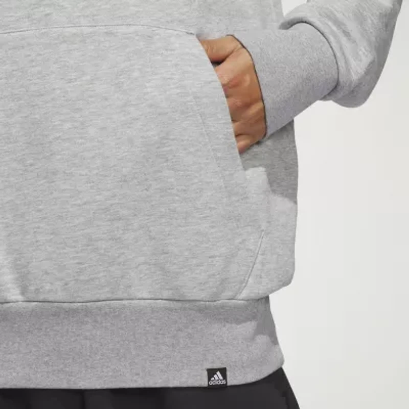 adidas Mens Long Sleeve Fleece Active Hoodie